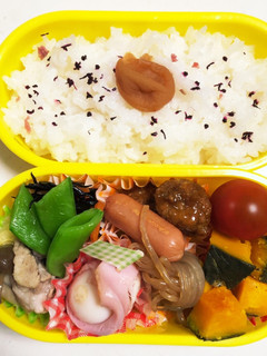 中学生のお弁当-レシピのメイン写真