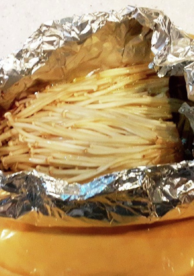 簡単うまい　えのきバター　ホイル焼き-レシピのメイン写真