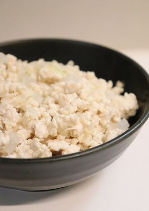 便利♪おかずの素～鶏ミンチと玉ねぎで～-レシピのメイン写真