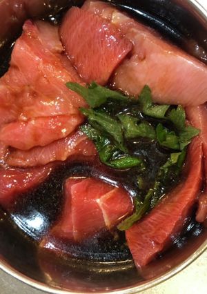 半額刺身でヅケ-レシピのメイン写真