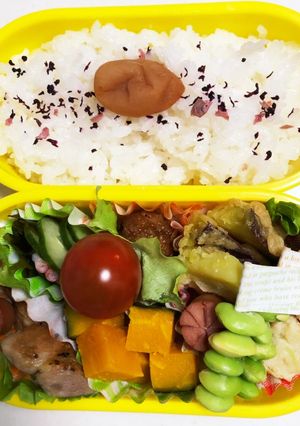 中学生のお弁当　2-レシピのメイン写真