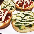 アボカドとトマトのオープンに見えるサンド