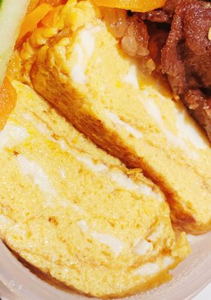 おいしーいお弁当の卵焼き-レシピのメイン写真