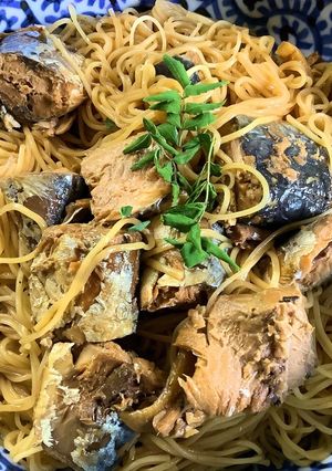 お手軽!鯖そうめん-レシピのメイン写真