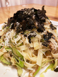 しらすとごぼうのパスタ-レシピのメイン写真