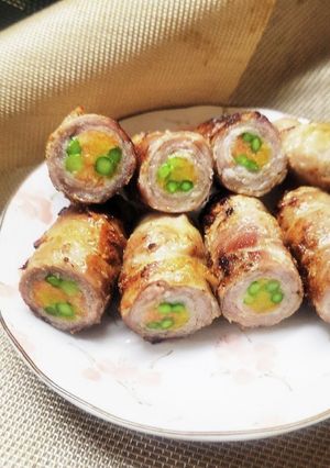 アスパラガスの肉巻き(弁当用)-レシピのメイン写真