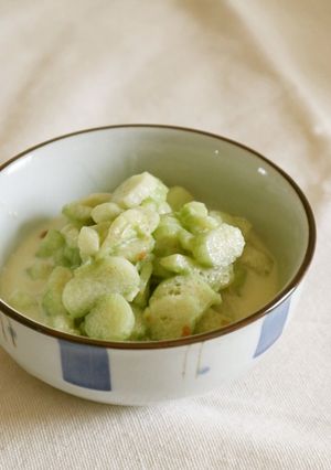 はすいもの梅昆布マヨ和え-レシピのメイン写真