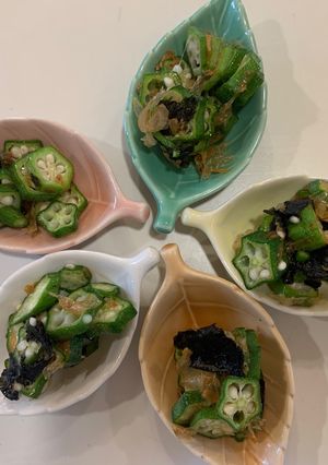 オクラの海苔おかか和え-レシピのメイン写真