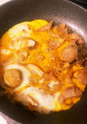 シュウマイ入り親子丼の具-レシピのメイン写真