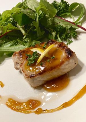 ポークソテー~オレンジソース添え~-レシピのメイン写真