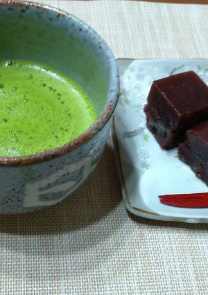 大納言小豆入りようかん-レシピのメイン写真
