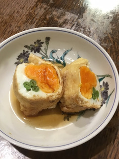 油揚げ玉子の巾着煮(信田煮)-レシピのメイン写真
