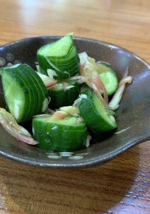 さっぱり！キュウリとみょうがの酢の物-レシピのメイン写真