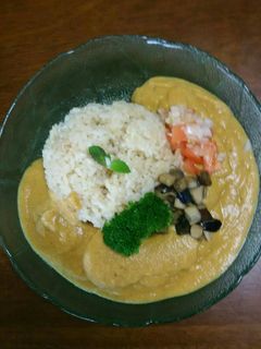 豆乳味噌味の重ね煮ポタージュライス-レシピのメイン写真