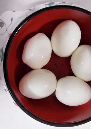 ゆで卵-レシピのメイン写真