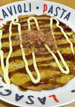 オートミールのお好み焼き-レシピのメイン写真