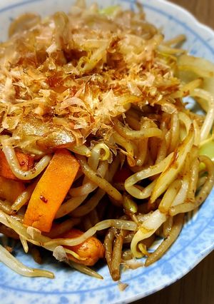 しらたきde焼きそば-レシピのメイン写真