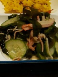 きゅうりとわかめとカニカマの酢の物-レシピのメイン写真