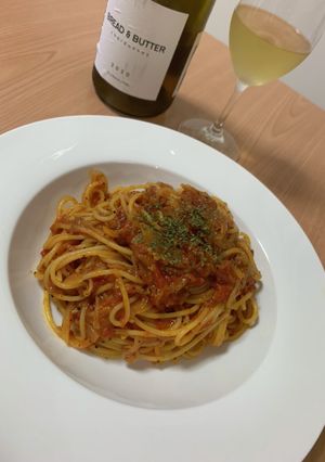 至高のトマトソースパスタ-レシピのメイン写真