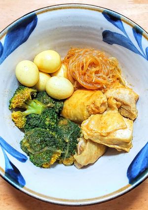 コールドスタートで鶏もも肉のカレー煮-レシピのメイン写真