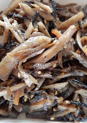 ひじきとこんにゃくの根菜類のしょう油煮-レシピのメイン写真