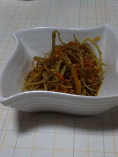 きんぴらごぼう-レシピのメイン写真