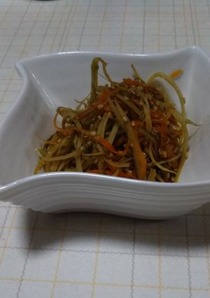 きんぴらごぼう-レシピのメイン写真