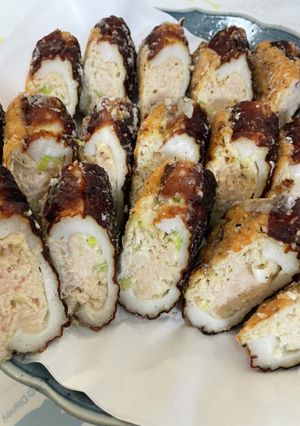 昔食べた母の味〜ちくわのとりひき肉詰め-レシピのメイン写真