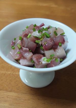 お刺身の塩胡椒和え-レシピのメイン写真