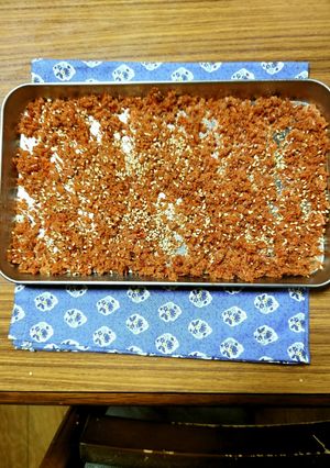 ヨウサマの減塩甘海老の殻のふりかけ-レシピのメイン写真