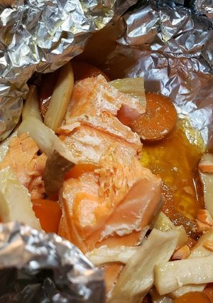 鮭のホイル焼き-レシピのメイン写真