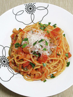 フェンネルの香る海老のトマトソースパスタ-レシピのメイン写真