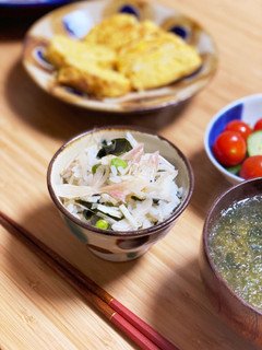 簡単★ズボラ さっぱり!わかめごはん-レシピのメイン写真