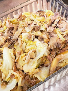 キャベツとキノコと豚こまのパスタ-レシピのメイン写真