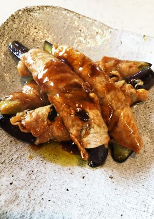 豚バラと茄子のオイスターソース焼き-レシピのメイン写真