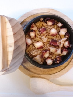 1合 羽釜 土鍋de たこ飯-レシピのメイン写真