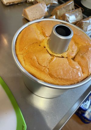 基本の米粉プレーンシフォンケーキ-レシピのメイン写真