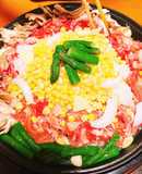 ペッパーランチ風ホットプレートごはん