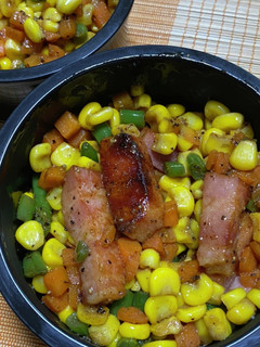 ベーコンとMIX.Vのバター麺つゆ丼-レシピのメイン写真