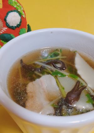 たけのこときくらげの中華スープ-レシピのメイン写真