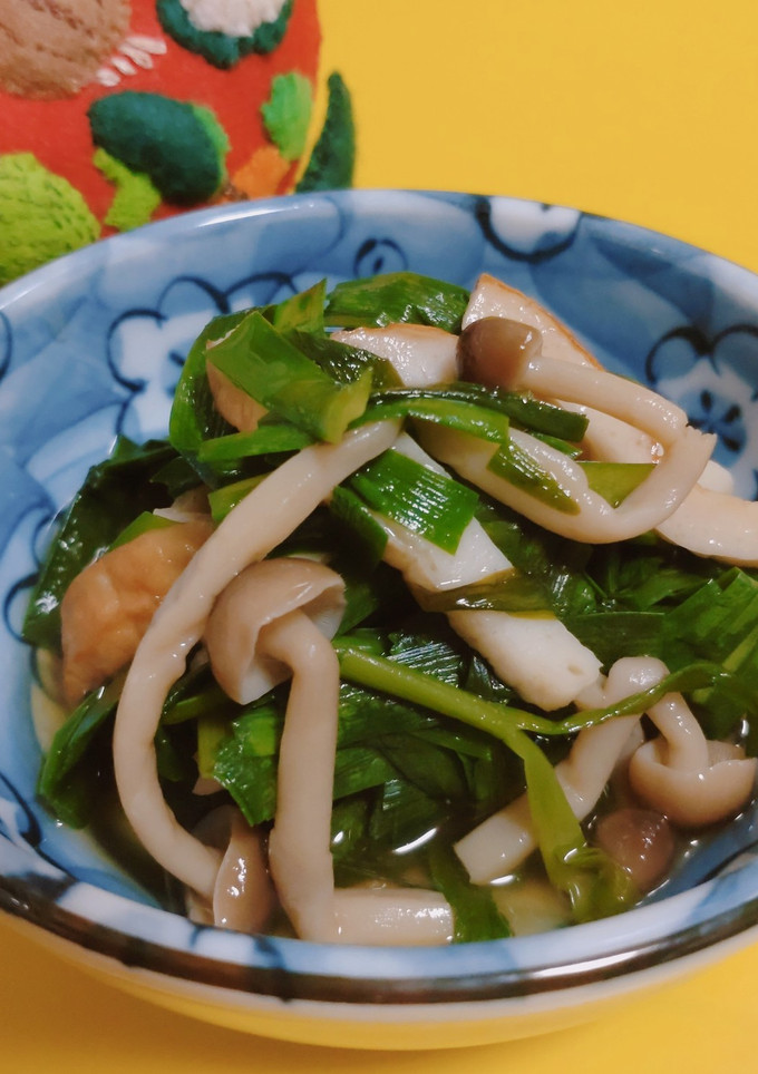 ニラとちくわの煮浸し-レシピのメイン写真