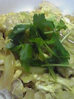 フライパンで♪簡単♪基本の親子丼-レシピのメイン写真