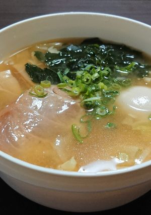 簡単でヘルシー味噌野菜のラーメンなし-レシピのメイン写真