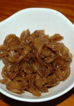 貝ヒモの煮付け-レシピのメイン写真