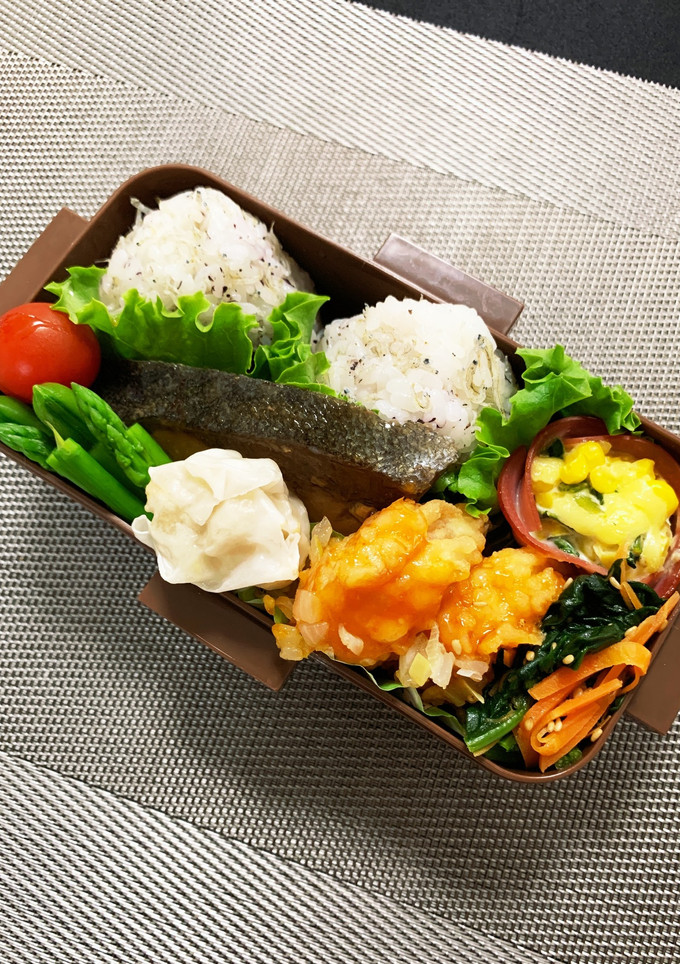 高校生娘のお弁当2022.05.09-レシピのメイン写真