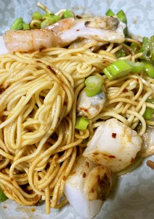 簡単　汁なし担々麺-レシピのメイン写真