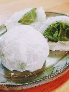 冷凍保存OK!抹茶のクリ−ム大福-レシピのメイン写真