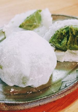 冷凍保存OK！抹茶のクリ−ム大福-レシピのメイン写真
