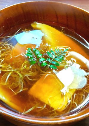 豆腐、筍、アルファルファのお味噌汁-レシピのメイン写真
