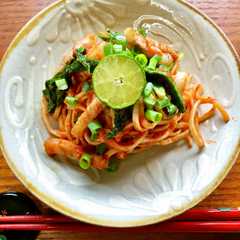 รูปของ ちむどん飯！やんばるナポリタン